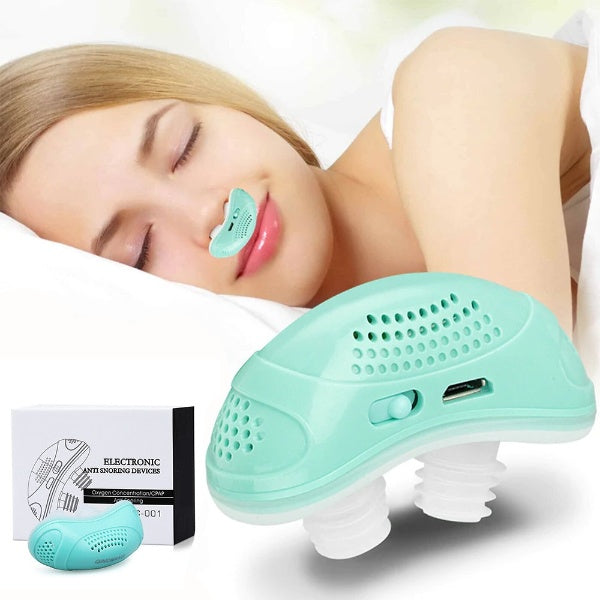 BreatheEase Micro CPAP søvnapné-enhet – kompakt anti-snorkeenhet for bedre søvn