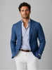 Lett linblazer til herre – smart casual jakke med lett passform