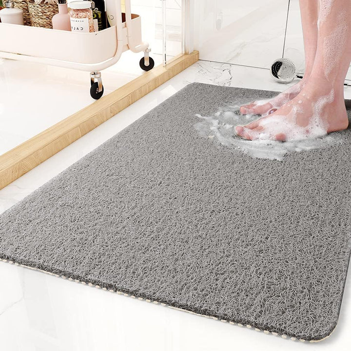 Ikke-glidende PVC Badmatte med myk fotmassasjeoverflate