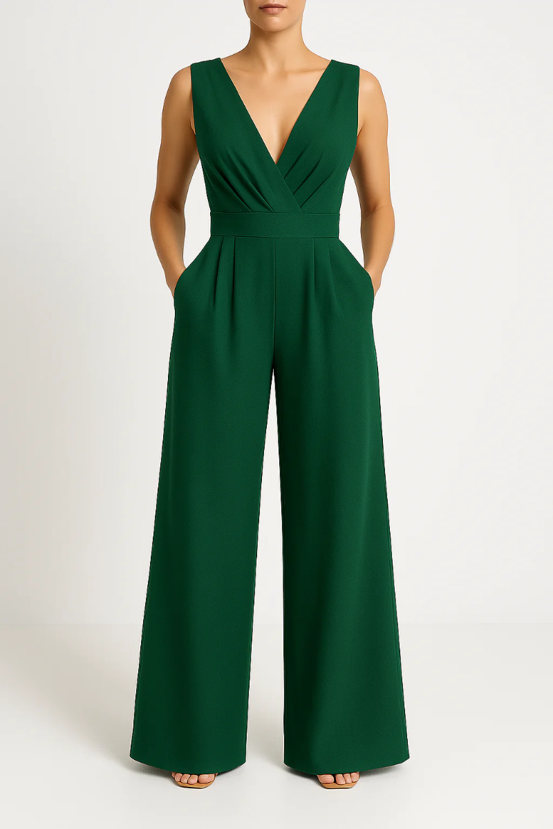 Kvinners Sommer Pendler Jumpsuit