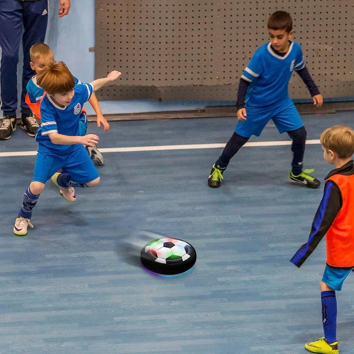 Flytende fotball med LED og musikk – interaktivt sportsleketøy