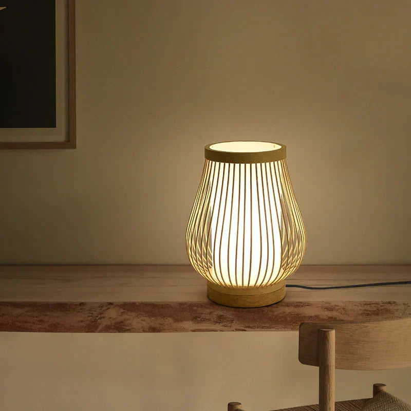 Bordlampe i Japansk Stil – KiraLamp
