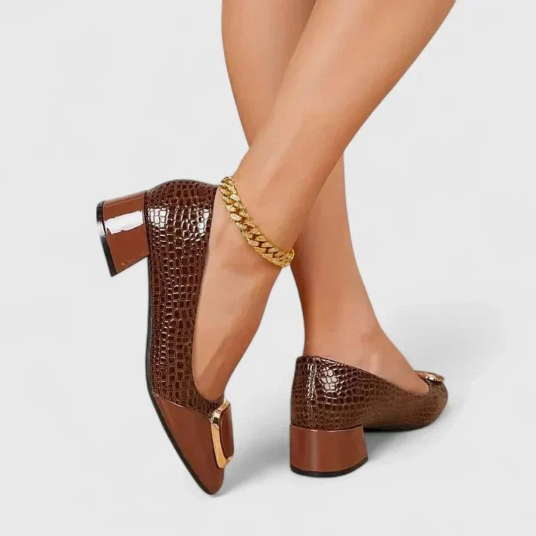 Elegante ortopediske loafers til dame
