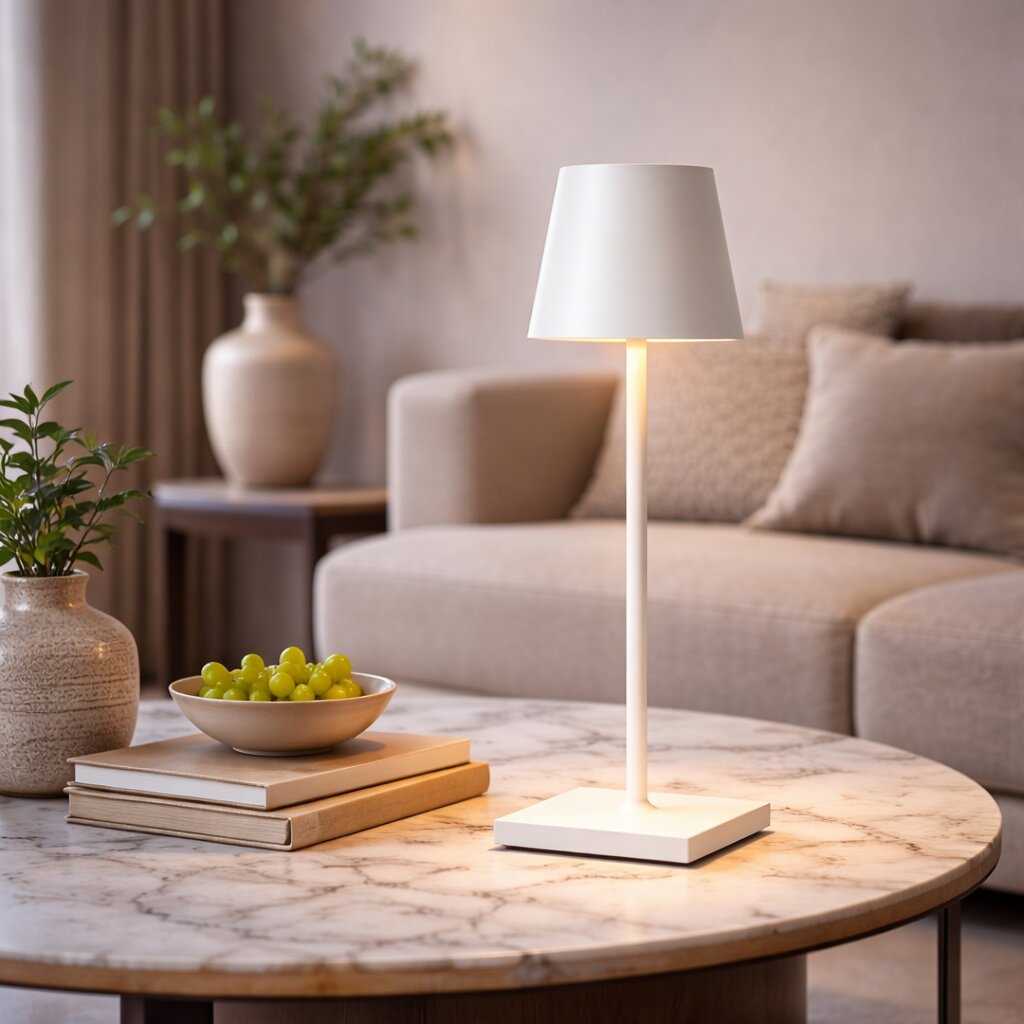 Trådløs bordlampe | Bordlampe med batteri | TavoloLuce