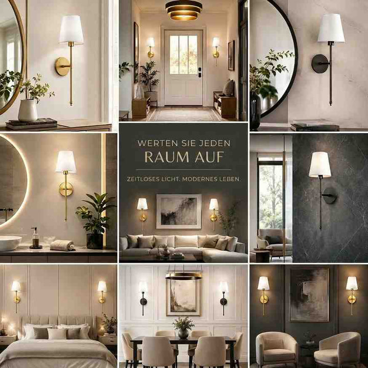 Trådløs vegglampe 2 stk | Adhesoria