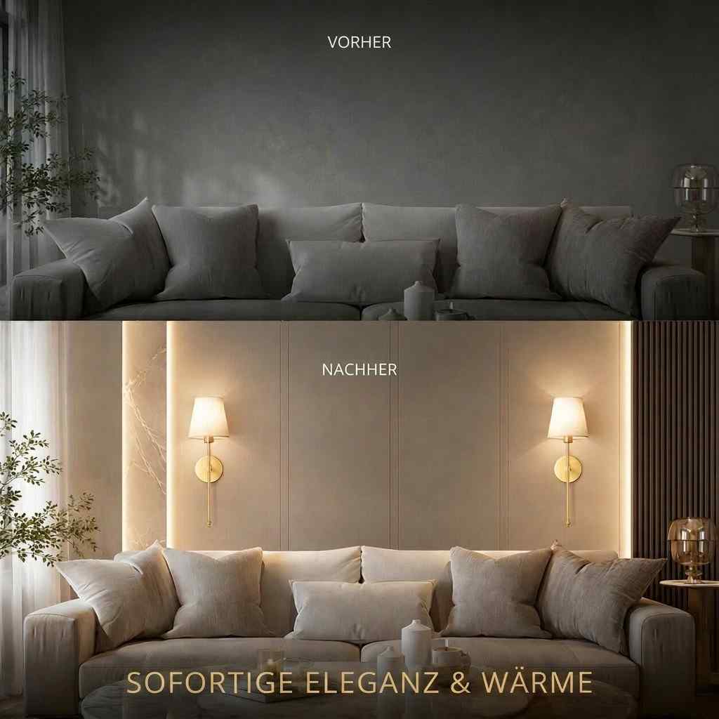 Trådløs vegglampe 2 stk | Adhesoria