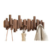 Klesknagg i pianostil – valnøtt/bøk – elegant design