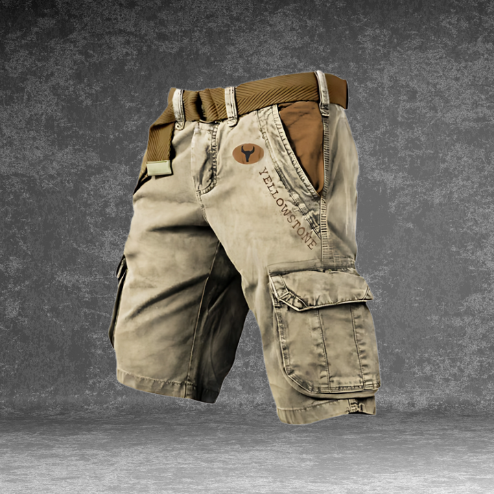 Cargo-Shorts for Menn - Regular Fit | Flere Farger