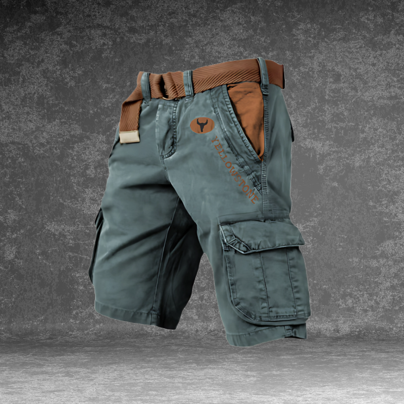 Cargo-Shorts for Menn - Regular Fit | Flere Farger