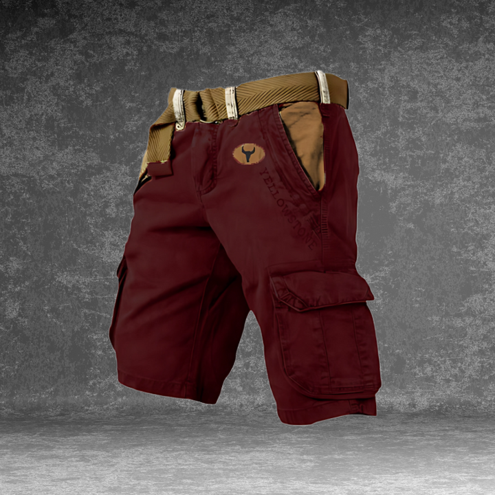 Cargo-Shorts for Menn - Regular Fit | Flere Farger