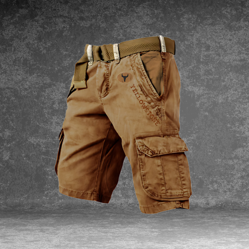 Cargo-Shorts for Menn - Regular Fit | Flere Farger