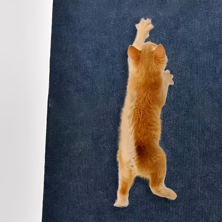 Skrapematte – selvklebende skrapeunderlag for katter som beskytter møbler