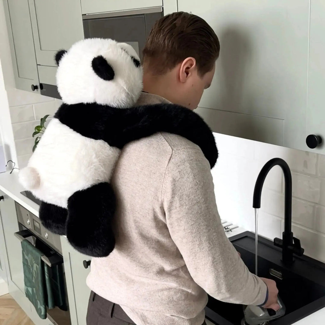 Mykt 45 cm plysjdyr mot stress med lange klemmearmer