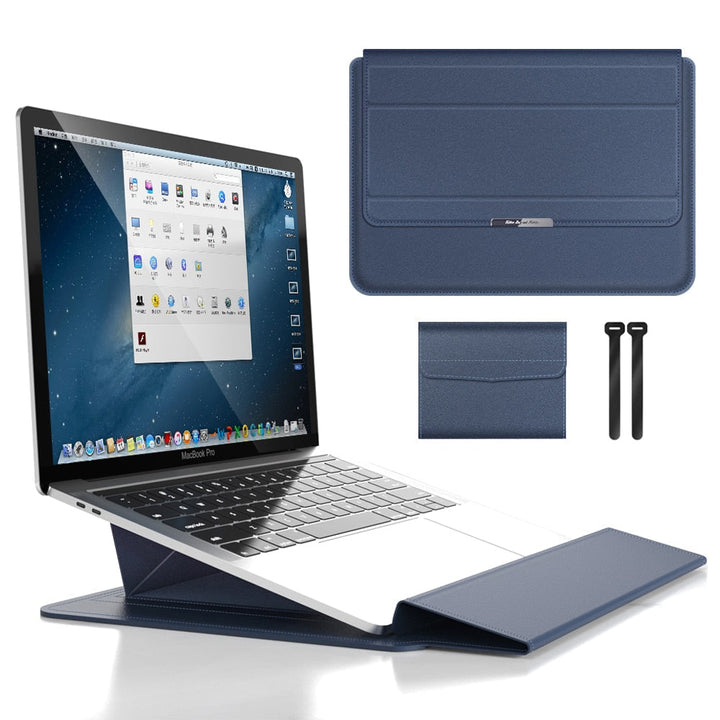 Laptopveske & bærbart stativ 2-i-1 | Laptopveske & stativ | Vesken som blir et stativ