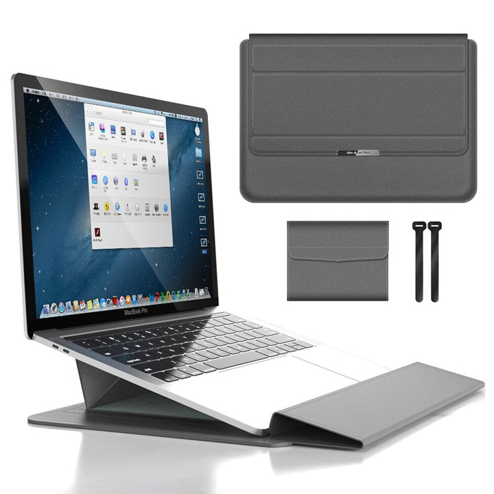 Laptopveske & bærbart stativ 2-i-1 | Laptopveske & stativ | Vesken som blir et stativ