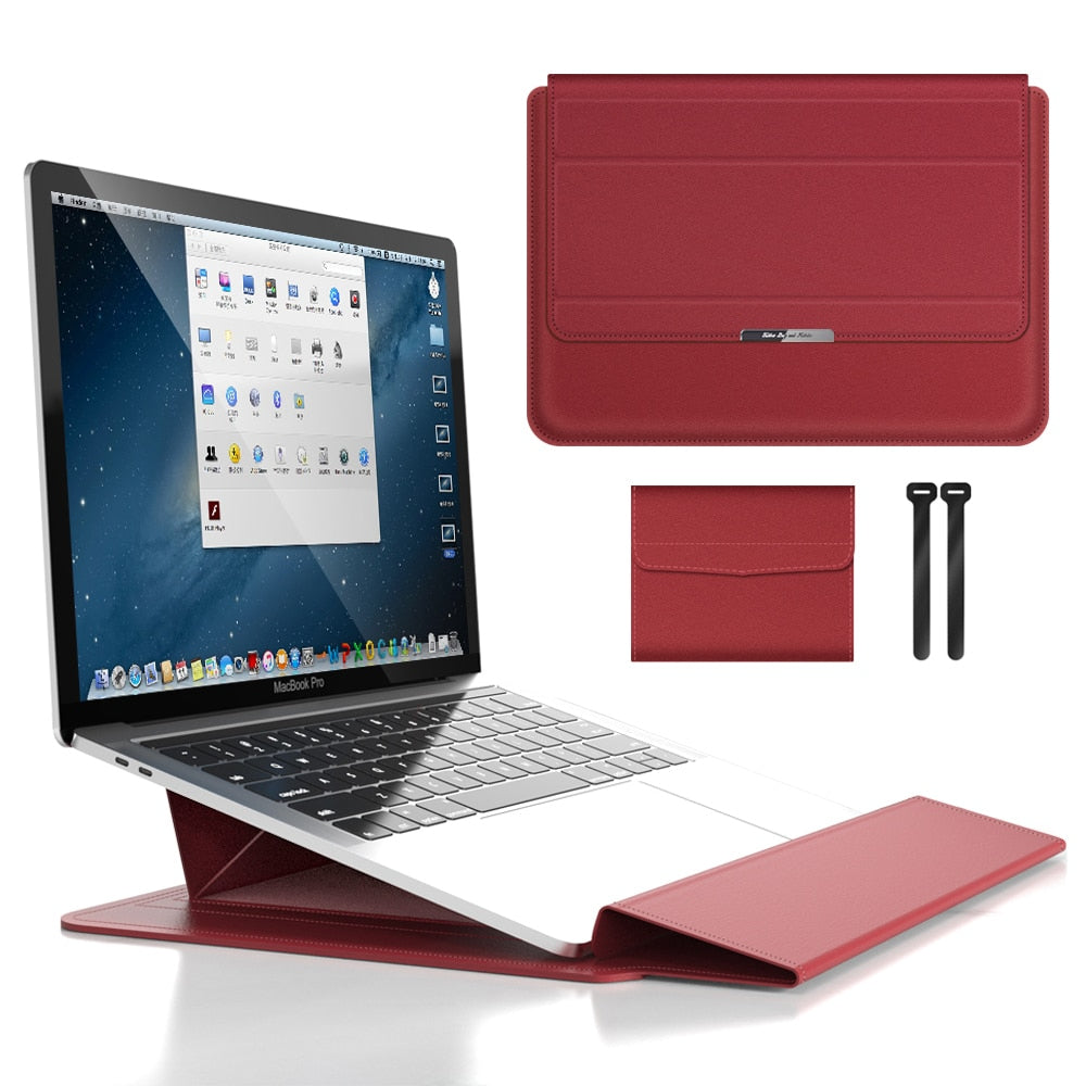 Laptopveske & bærbart stativ 2-i-1 | Laptopveske & stativ | Vesken som blir et stativ