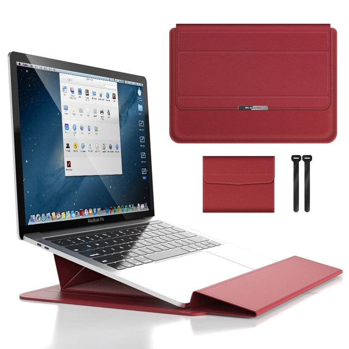 Laptopveske & bærbart stativ 2-i-1 | Laptopveske & stativ | Vesken som blir et stativ