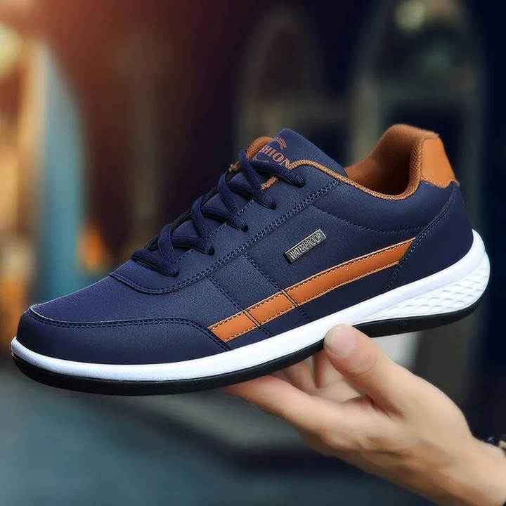 Menns Designet for balanse Lær Sneakers