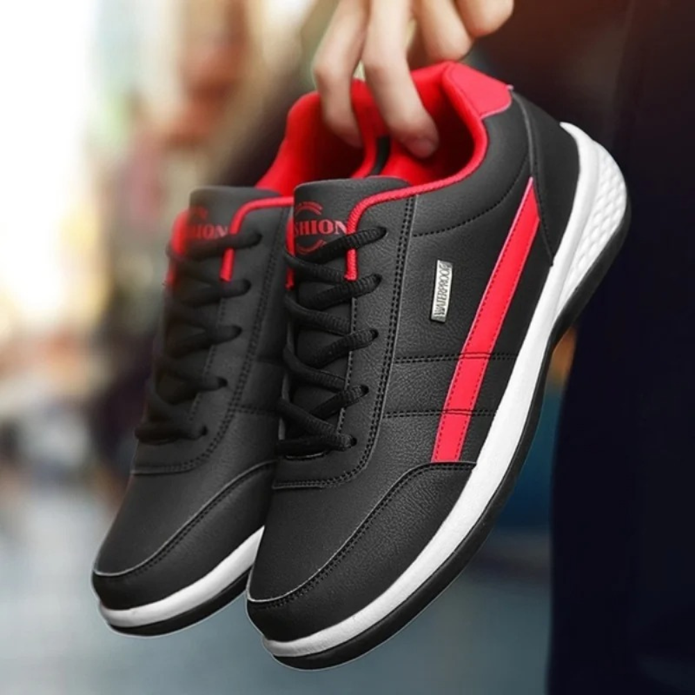 Menns Designet for balanse Lær Sneakers