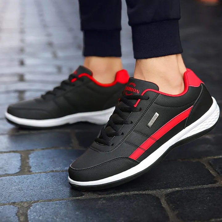 Menns Designet for balanse Lær Sneakers