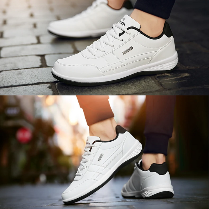 Menns Designet for balanse Lær Sneakers