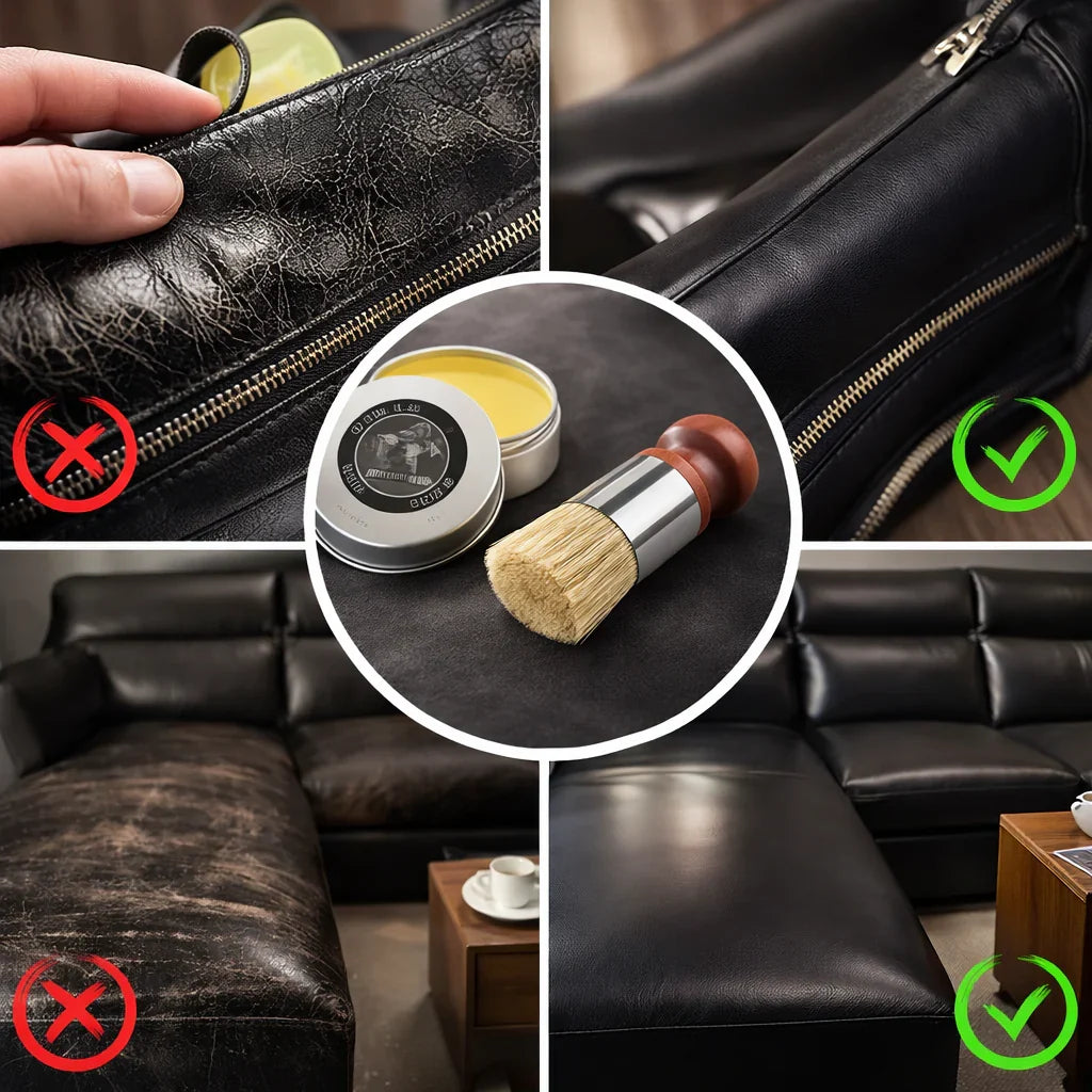 Skinnpleie for sofa, bil, sko og mer | Skinnbalsam for velstelt skinn | PelleLucida