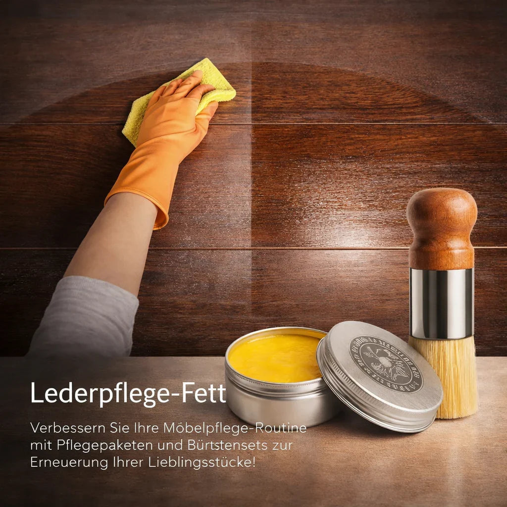Skinnpleie for sofa, bil, sko og mer | Skinnbalsam for velstelt skinn | PelleLucida