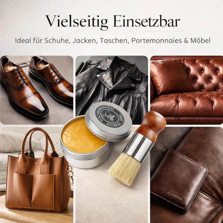 Skinnpleie for sofa, bil, sko og mer | Skinnbalsam for velstelt skinn | PelleLucida
