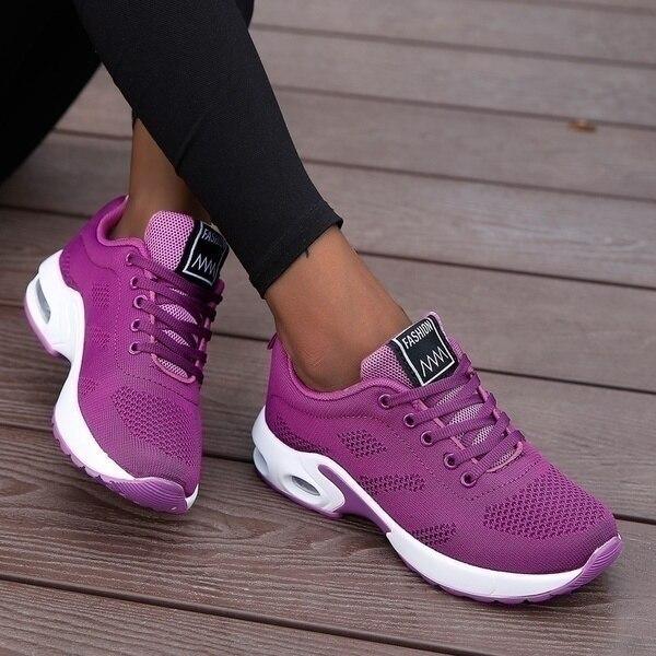 Ortopediske walking-sneakers til dame – komfort, stil, letthet