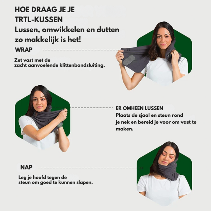Reisepute for nakken – Ekstrem reisekomfort | Lett &amp; hygienisk