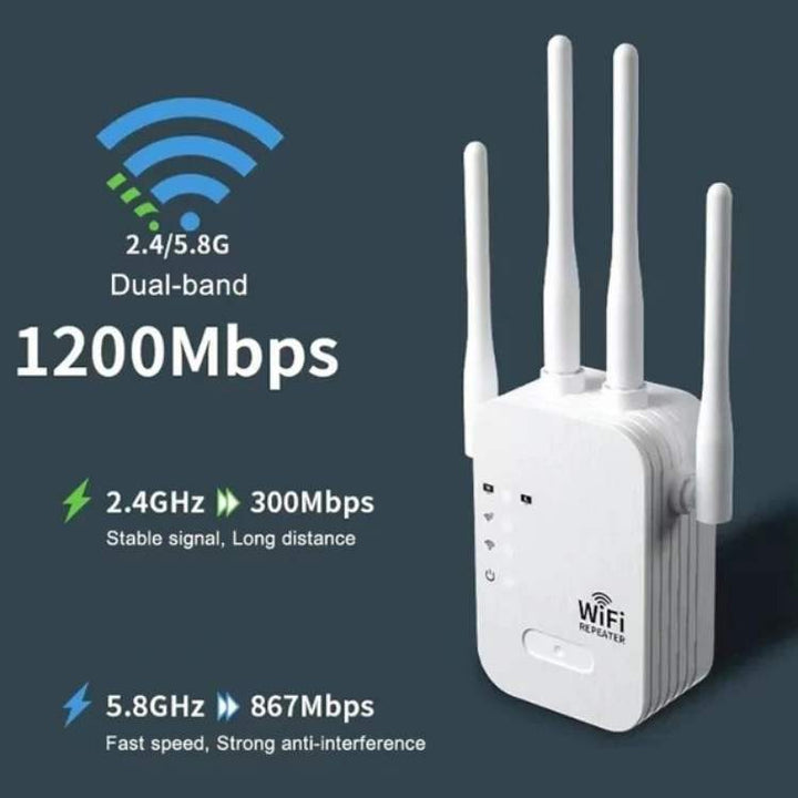 5G WiFi-Forsterker for Utendørs, Lang Rekkevidde