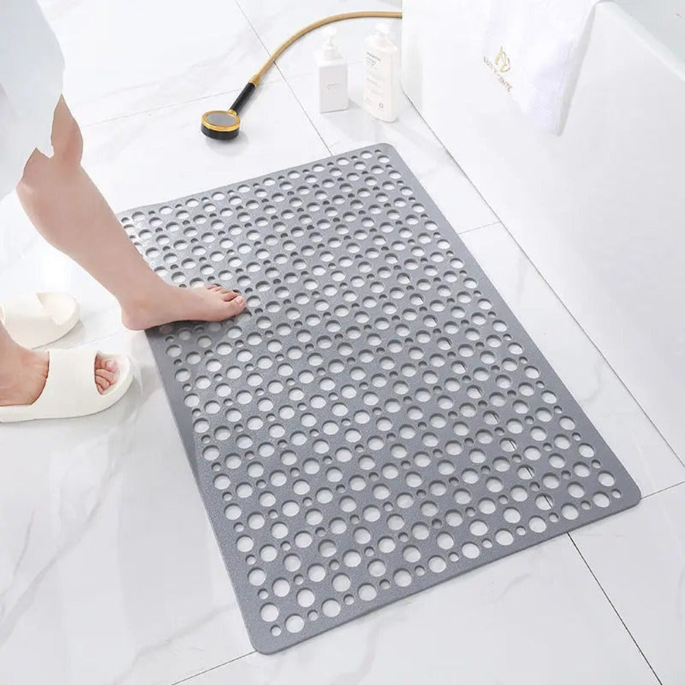 Luxe sklisikker dusjmatte - hygienisk og muggbestandig | Trygg