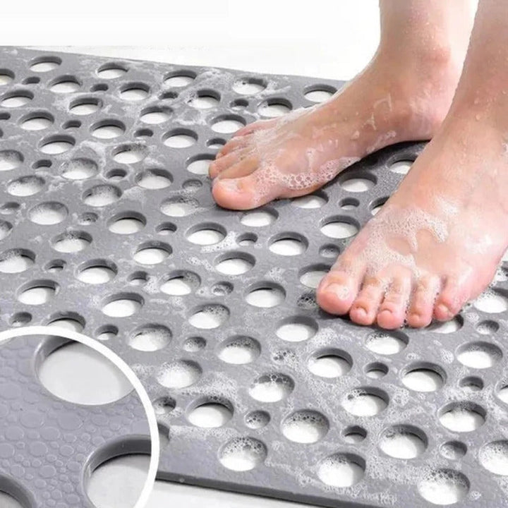 Luxe sklisikker dusjmatte - hygienisk og muggbestandig | Trygg