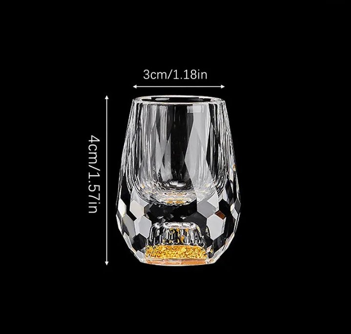 CrystalElegance Shotglass - Eksklusivt krystallsett til fest