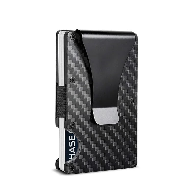 Lommebok i Matt Kobolt Titan – Slank og Elegant RFID-lommebok for Menn og Kvinner