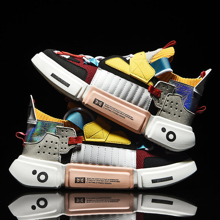 Pustende Mesh Sneakers for Menn