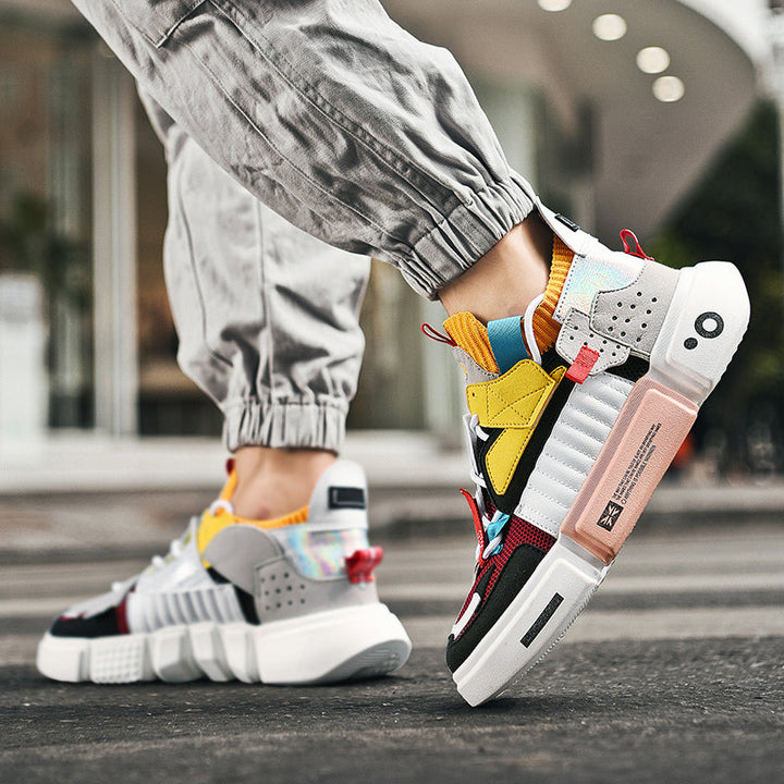 Pustende Mesh Sneakers for Menn