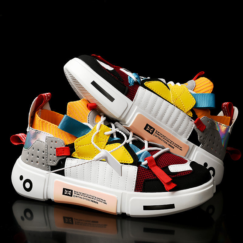 Pustende Mesh Sneakers for Menn