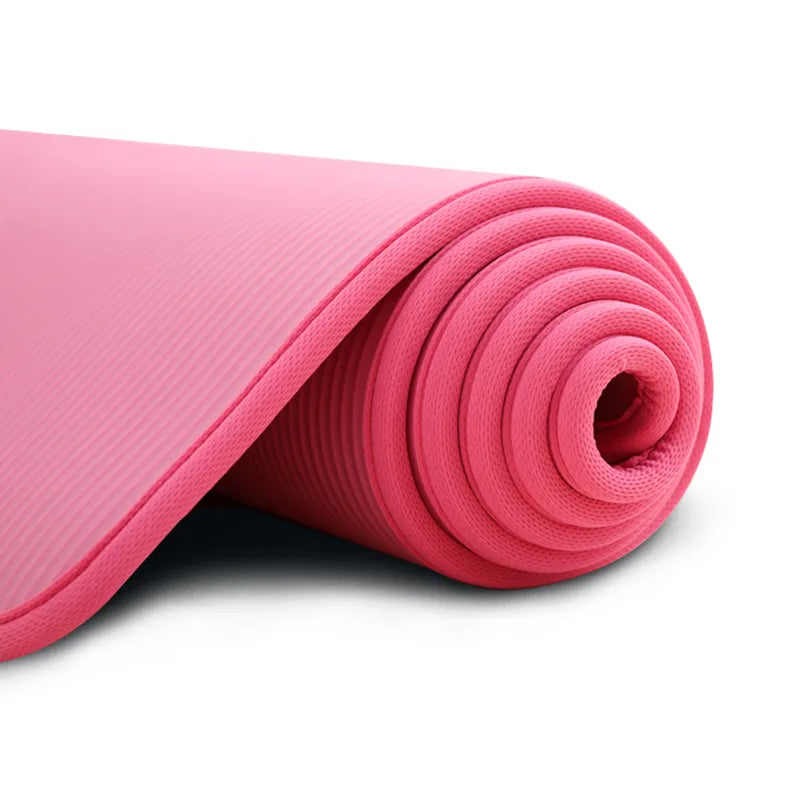 Ekstra Tykk Ikke-Glidende Yoga Matte for Ultimat Komfort og Stabilitet