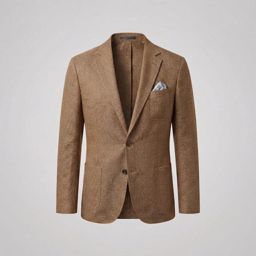 Lett linblazer til herre – smart casual jakke med lett passform