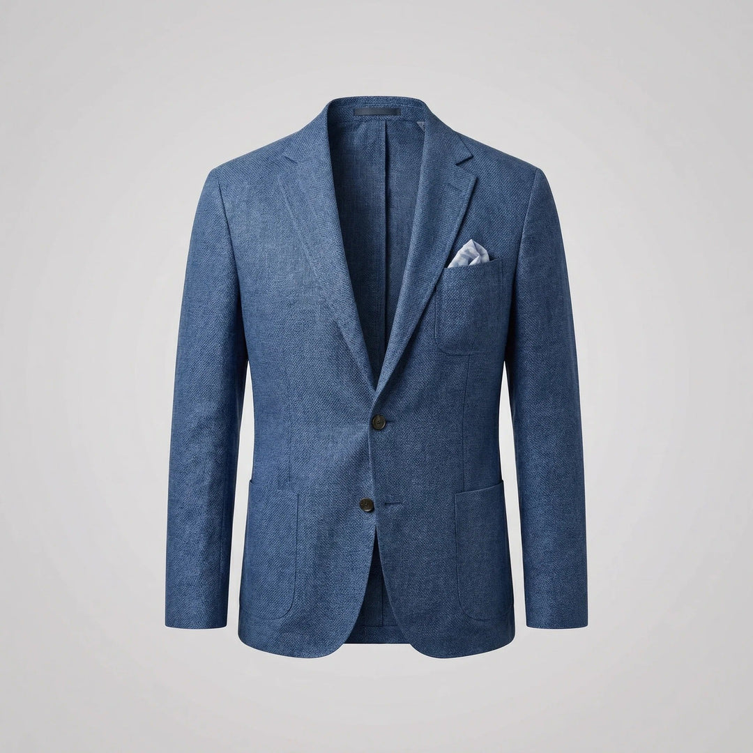 Lett linblazer til herre – smart casual jakke med lett passform