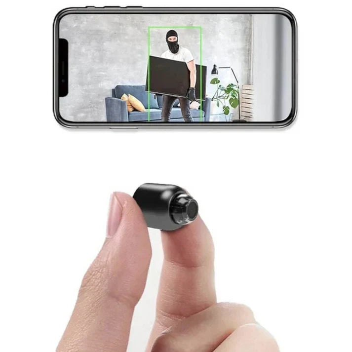 Trådløst mini-spionkamera - Sikker HD-overvåking