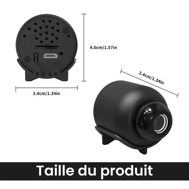 Trådløst mini-spionkamera - Sikker HD-overvåking