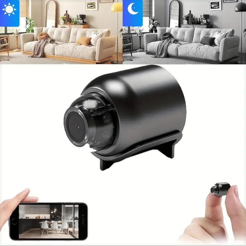 Trådløst mini-spionkamera - Sikker HD-overvåking