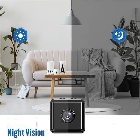 Mini WiFi Trådløst Sikkerhetskamera 1080P - App-kontroll Inne/Ute