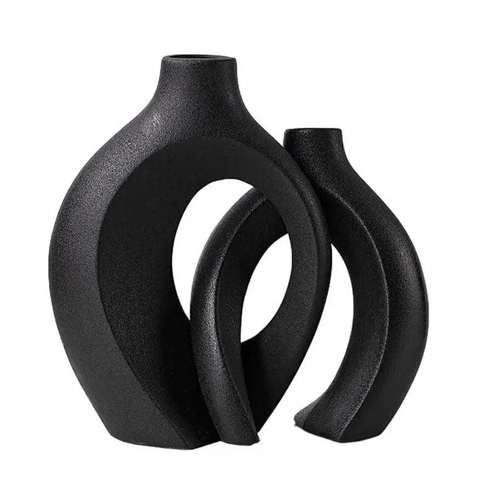 ScandiVase - Sett med minimalistiske keramikkvaser