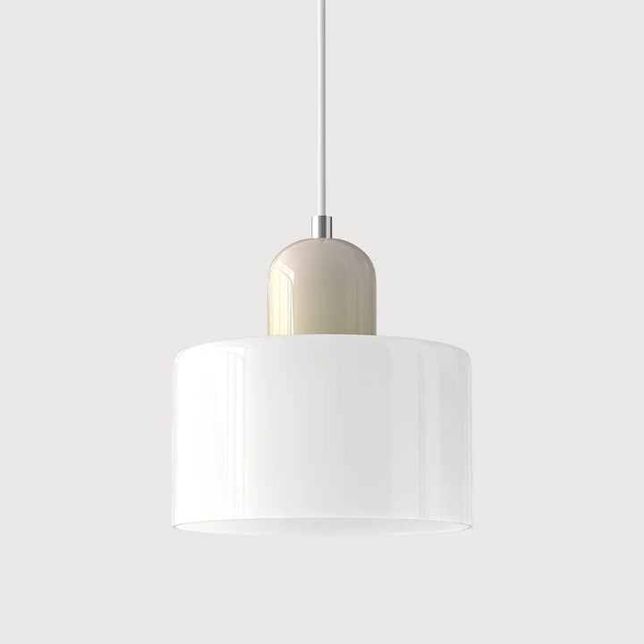 Moderne hengelampe i glass