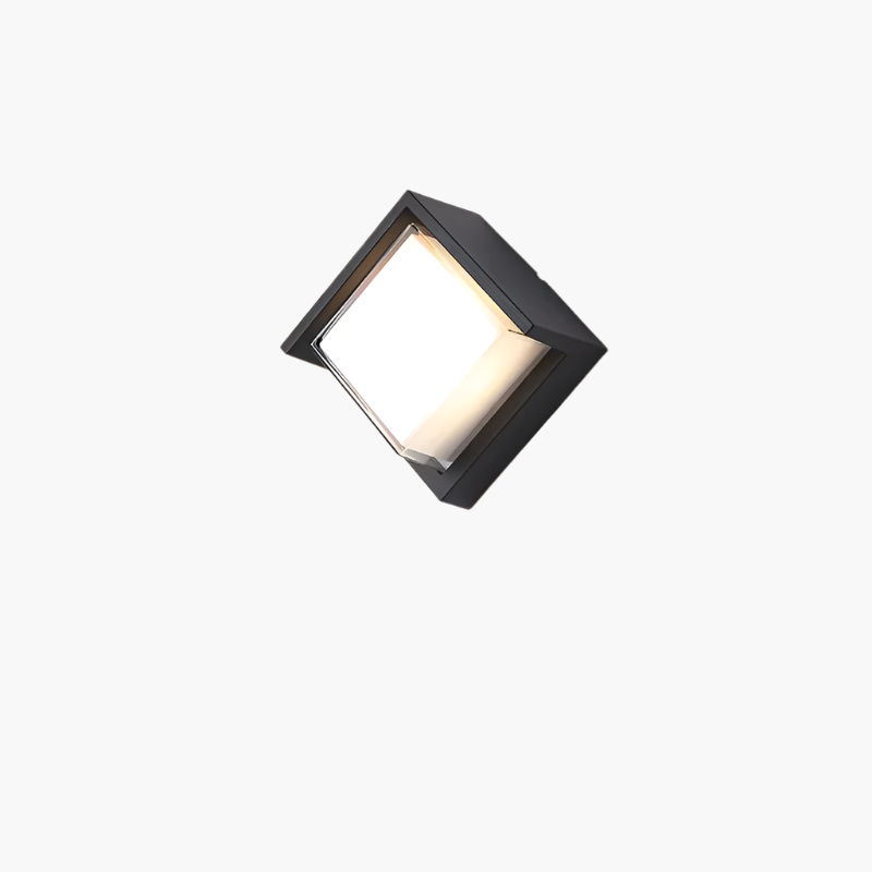 Utendørs vegglampe med bevegelsessensor – Moderne design