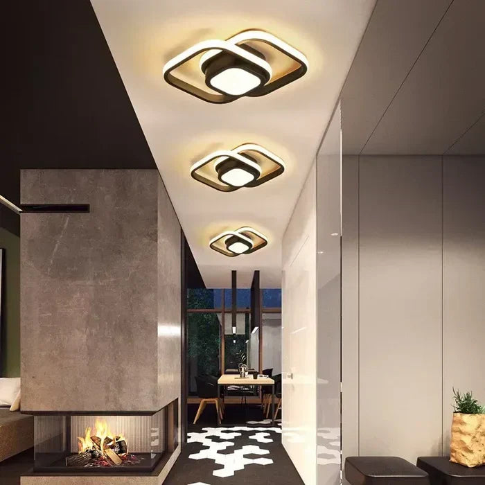Moderne LED-taklampe – Energisparende design | 24 cm