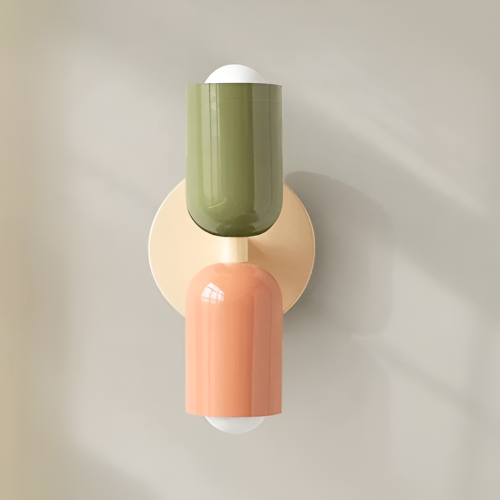 Tosidig LED-vegglampe i nordisk design - Moderne Belysning for Hjemmet